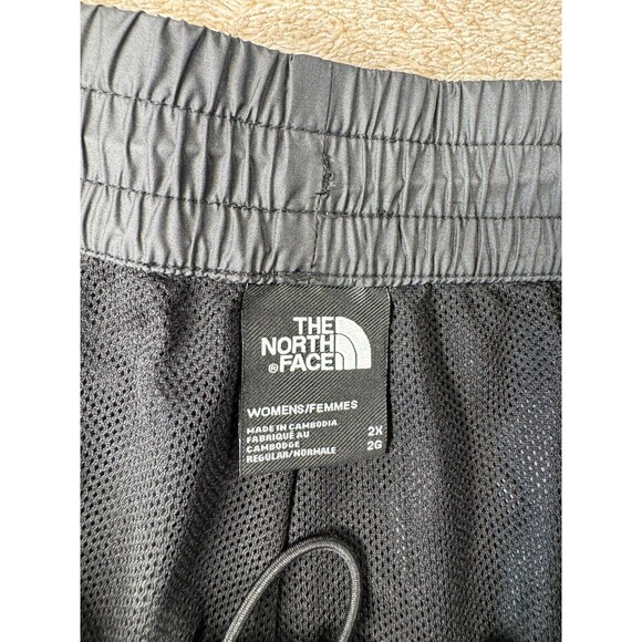 The North Face Hydrenaline Women Plus 2XLActive Shorts Black Hiking Windwall $50 - Picture 7 of 13